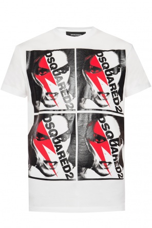 T-shirt z nadrukowanym logo, zdjęcie 1 T-shirt z nadrukowanym logo od Dsquared2